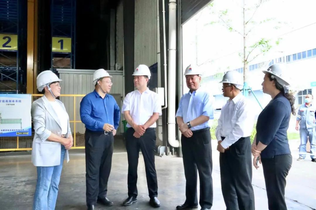 郑州海关副关长李兆明到爱游戏科技调研